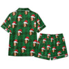 Classic Green Buffalo Check Custom Short Pajama Set