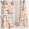 Custom Name Pajama Pants - This Grandma Belongs To Kid Names - Personalized Christmas Gift For Grandma, Mom, Nana