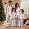 Cute Pink Crown Scatter Custom Long Pajama Set