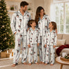 Elegant Cream Object Medley Custom Long Pajama Set for Bride