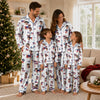 Patriotic White Badge Toss Custom Long Pajama Set