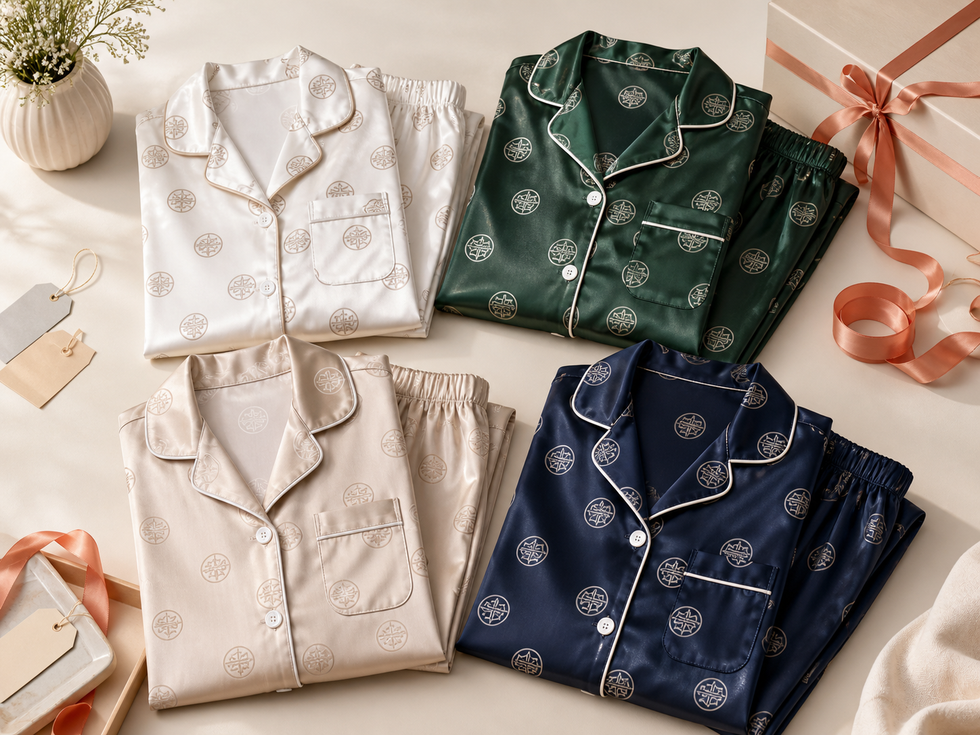 Custom Logo Pajamas for Your Group