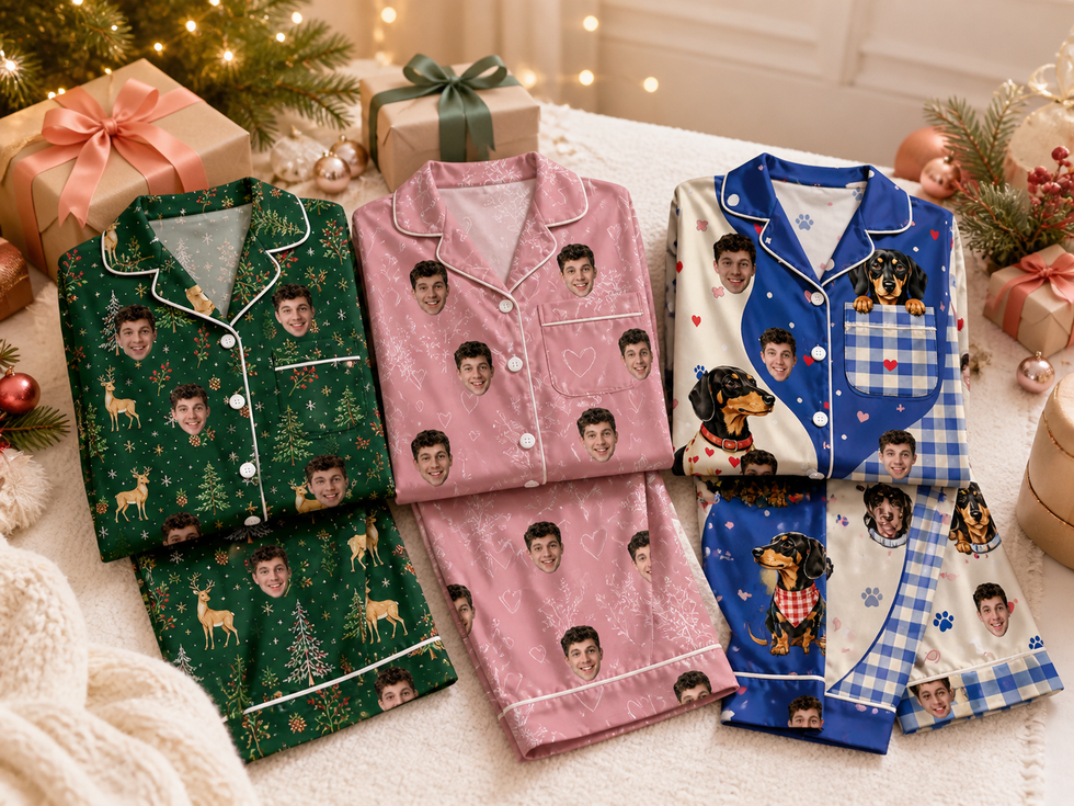 Custom Pajamas for Gifts and Celebrations