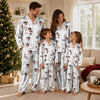 Romantic White Accessory Scatter Custom Long Pajama Set for Bride
