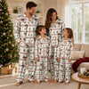 Rustic Cream Nordic Bands Custom Long Pajama Set