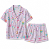 Whimsical Light Lavender Gift Bow Medley Custom Short Pajama Set - image 2