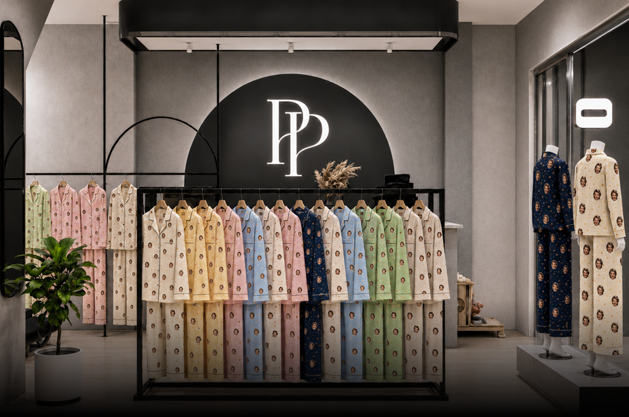 Personalized Pajama showroom
